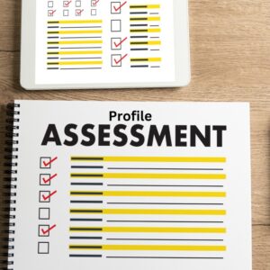 A profile assessment document and binder